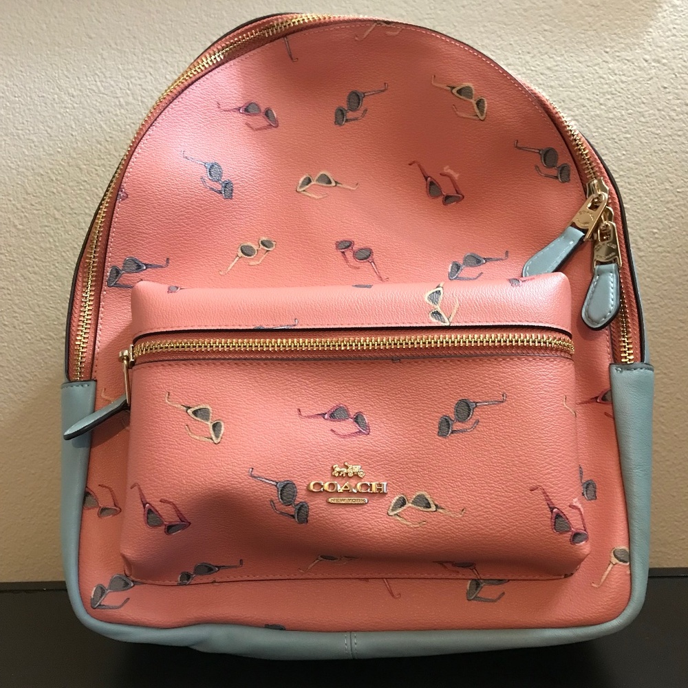 Coach Charlie Medium Backpack (Sunglasses)